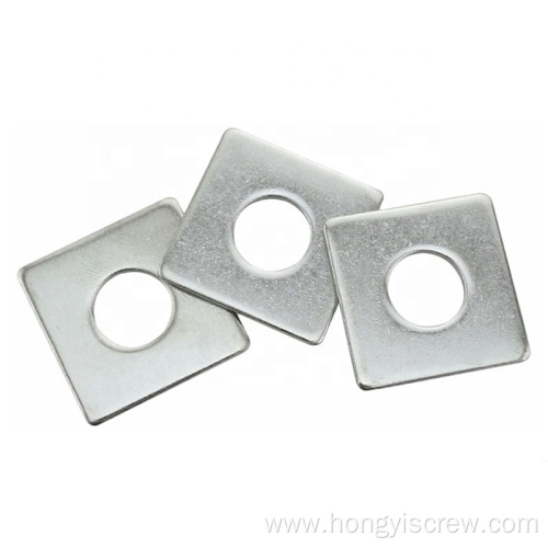 DIN436 Threaded Square Hole Flat Washer Stainless Steel